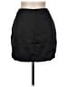 More To Come Solid Black Casual Skirt Size M - photo 2