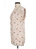 Daniel Rainn 100% Polyester Ivory Sleeveless Blouse Size L - photo 5