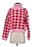 Only Houndstooth Pink Pullover Sweater Size XS - photo 1
