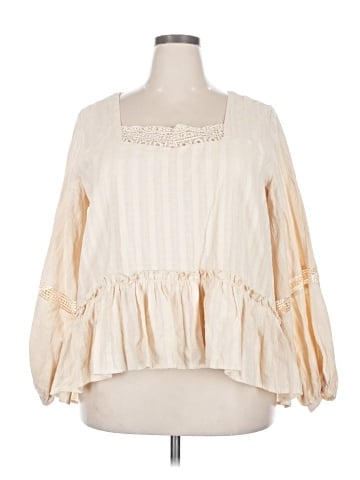 chic soul (chicsoul.com) 3/4 Sleeve Blouse (view 1)