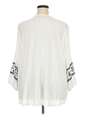 Lane Bryant 3/4 Sleeve Blouse (view 2)