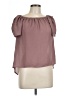 Live 4 Truth 100% Polyester Brown Short Sleeve Blouse Size L - photo 1