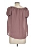 Live 4 Truth 100% Polyester Brown Short Sleeve Blouse Size L - photo 2