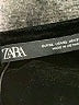 Zara 100% Polyester Black Long Sleeve Blouse Size XL - photo 7