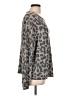 Time and Tru Animal Print Gray Pullover Sweater Size L - photo 4