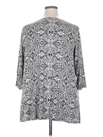 Adrienne Vittadini 3/4 Sleeve Blouse (view 2)