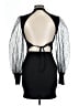 ASOS Design Black Cocktail Dress Size 10 - photo 2