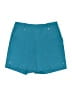 Lyssé Solid Teal Shorts Size S - photo 1