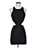 Minkpink 100% Polyester Solid Gray Cocktail Dress Size XS - photo 1