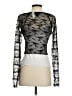 Windsor Silver Long Sleeve Top Size S - photo 2