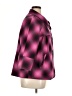 D.F.A. New York Plaid Purple Coat Size 1X - photo 4