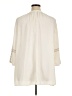 Catherines 100% Polyester Ivory 3/4 Sleeve Blouse Size 1X - photo 2