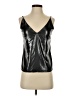 L'Agence 100% Polyester Silver Sleeveless Top Size S - photo 1