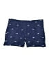 British Khaki Print Blue Shorts Size 6 - photo 1
