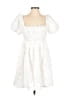 Lulus 100% Polyester White Cocktail Dress Size M - photo 1
