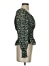 Madewell 100% Polyester Green Long Sleeve Blouse Size S - photo 4