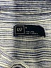 Gap 100% Linen Stripes Blue Long Sleeve Button-Down Shirt Size S - photo 7