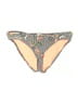 Assorted Brands Floral Gray Swimsuit Bottoms Size XL - photo 1