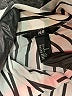 H&M 100% Polyester Stripes Ivory Long Sleeve Blouse Size 6 - photo 7