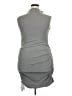 Cider Solid Gray Casual Dress Size XXL - photo 2