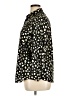M&S Stars Black Long Sleeve Button-Down Shirt Size 14 Petite - photo 5