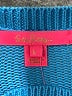 Lilly Pulitzer 100% Cotton Teal Pullover Sweater Size L - photo 7