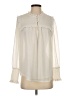Ann Taylor LOFT Ivory Long Sleeve Blouse Size S - photo 1