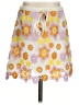 Zara Floral Yellow Casual Skirt Size XS - photo 1