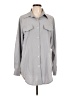 Unbranded Gray Long Sleeve Blouse Size L - photo 1