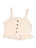 Carter's 100% Cotton Tan Sleeveless Blouse Size 4 - 5 - photo 1