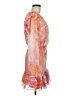 Socialite Tie-dye Orange Cocktail Dress Size M - photo 4