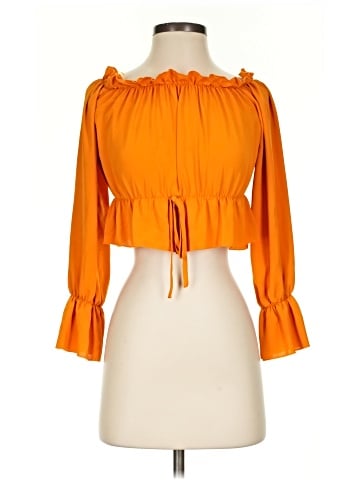 About Us 3/4 Sleeve Blouse (view 1)
