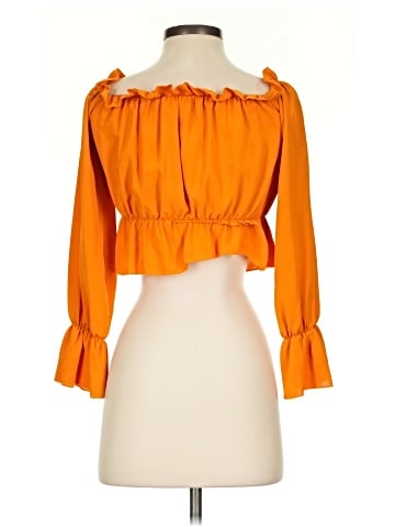 About Us 3/4 Sleeve Blouse (view 2)