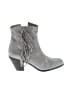 Sam Edelman 100% Leather Gray Ankle Boots Size 9 - photo 1