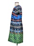 J.Crew 100% Polyester Print Blue Casual Dress Size 4 - photo 5