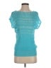 M Missoni Teal Short Sleeve Top Size 2 - photo 1