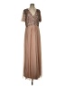Maya Brown Cocktail Dress Size 2 - photo 1