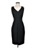 J.Crew 100% Polyester Solid Black Cocktail Dress Size 2 - photo 1