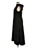 Halogen 100% Polyester Solid Black Casual Dress Size XL - photo 5
