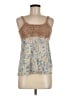 Santiki Tan Sleeveless Blouse Size M - photo 1