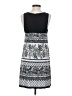 Linea Donatella Graphic Gray Casual Dress Size S - photo 2