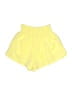 OshKosh B'gosh 100% Polyester Solid Yellow Shorts Size 6X - photo 2