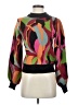 FARM Rio Color Block Black Pullover Sweater Size XS - photo 1