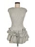 Pull&Bear Houndstooth Gray Cocktail Dress Size M - photo 1