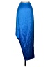 Nicholas 100% Silk Blue Silk Skirt Size 0 - photo 2