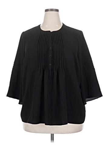 CeCe 3/4 Sleeve Blouse (view 1)