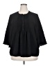 CeCe Black 3/4 Sleeve Blouse Size 2X - photo 1