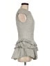 Pull&Bear Houndstooth Gray Cocktail Dress Size M - photo 4