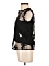 River Island Black Sleeveless Blouse Size 10 - photo 5
