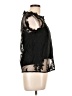 River Island Black Sleeveless Blouse Size 10 - photo 4